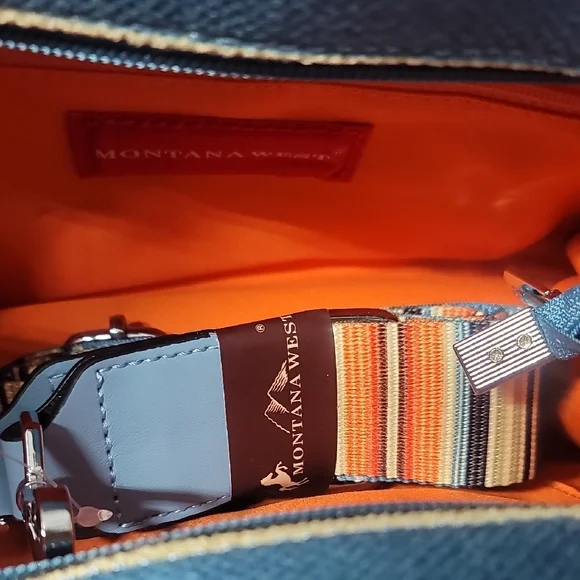 Montana West Colorful Striped Mini Tote - Picture 2 of 2